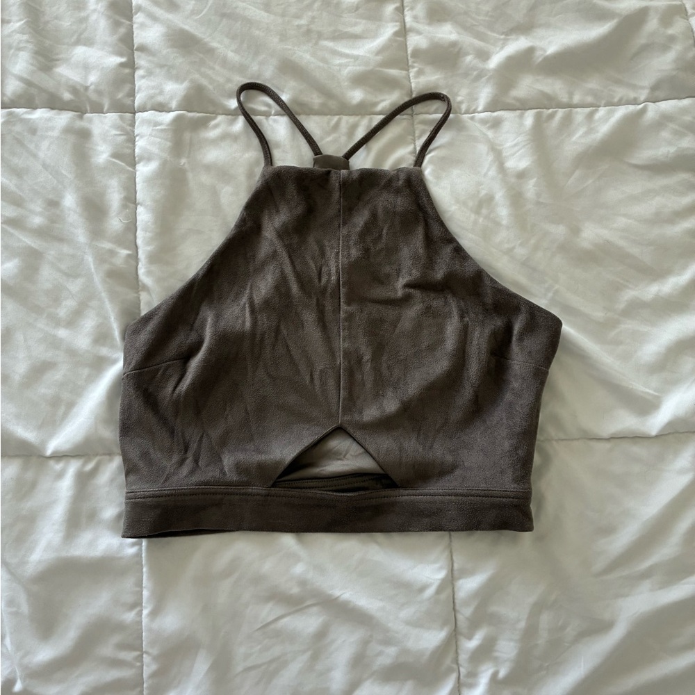 Kendall & Kylie Brown Halter Top